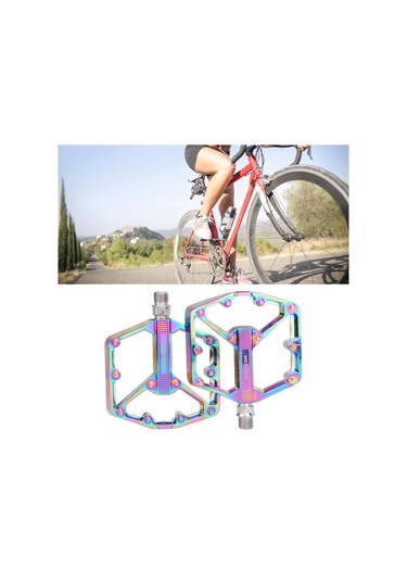 Dolıty 1 Çift Alüminyum Alaşımlı Bisiklet Pedalları Renkli