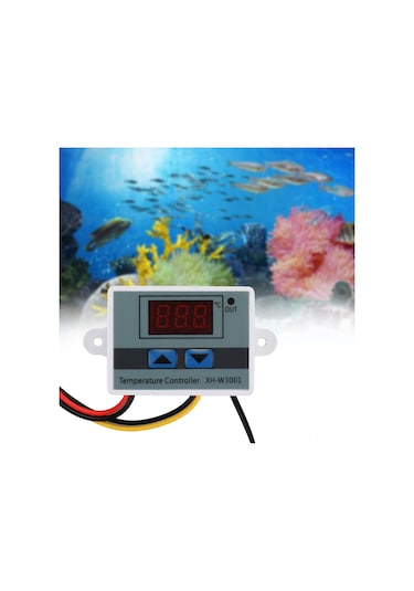 Hombey 12v Mikro Bilgisayarlı Dijital Termostat -50 C/+110 C Sıcaklık Kontrol Cihazı 0.1 C Doğruluk