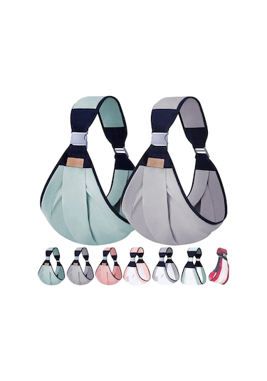 Bebek Taşıyıcı Ön Askılı Taşıyıcı Portatif Bebek Taşıyıcı Yeşil Yeşil