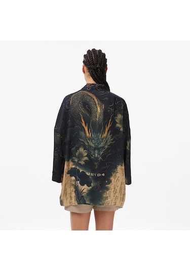 Unıted4 Unisex Siyah Kimono Tıgor 2800282