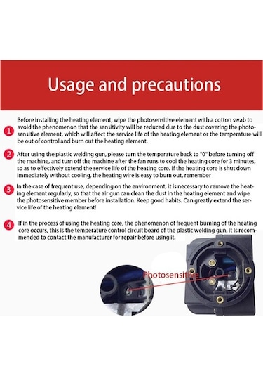 Wealthglow 101.365 230v 3300w/sıcak Hava Isıtıcısı Le3000/ Typ3000 Için 2 Adet Seramik Isıtma Çekirdeği/ısıtma Elemanları Uçlar Yok Gjqjsj
