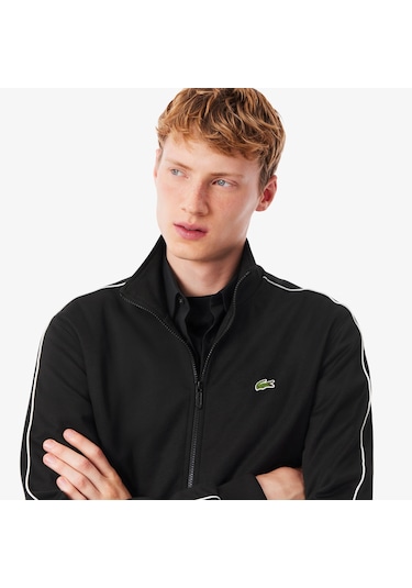 Lacoste Sh1457 Erkek Ceket Siyah