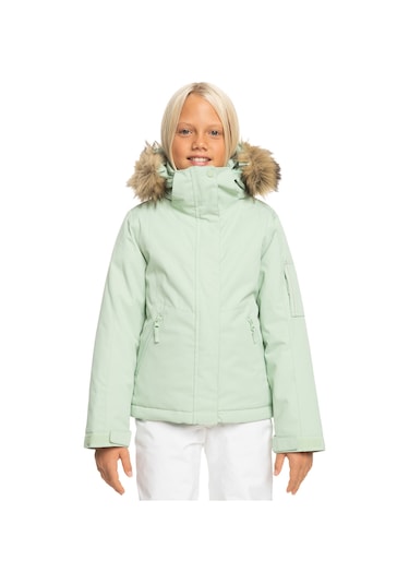 Roxy Roxy Kız Çocuk Snowboard Ceketi Meade Girl Jk Yeşil 30086 Mint
