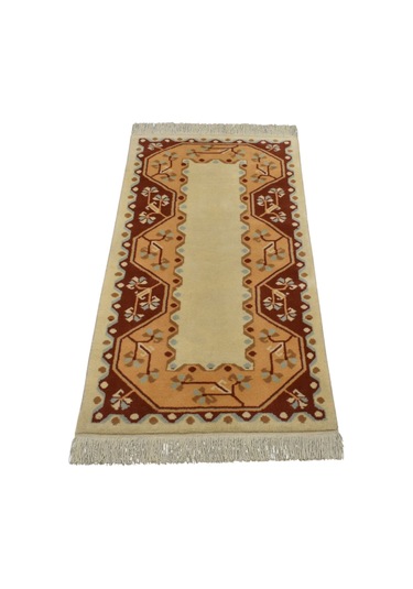 Zehra Abla Halı Yeni El Dokuma Modern Çiçekli Muğla Milas Yün Halı 5680 Renkli