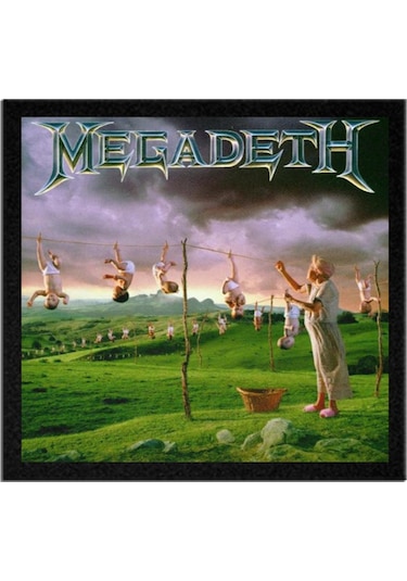 Megadeth Youthanasia Albüm Arma Peç Patch Yama