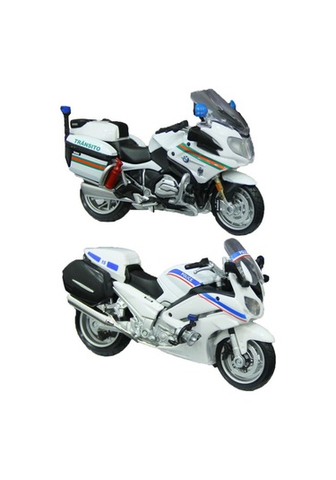 Maisto 1:18 Polis - Motorsikleti