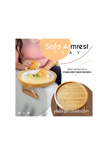 Youmex Bambu Sandalye Koltuk Kolları Servis Tabağı - Yemek, Telefon, Uzaktan Kumanda Depolama, Kolye Tutucu, Kol Kolları İçin Uygun, Kolay Kurulum, Çok Fonksiyonel