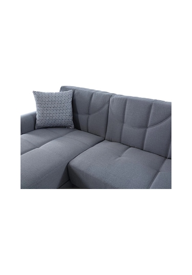 Mons Yataklı Köşe Koltuk Takımı - Gri