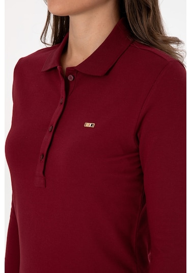 U.s. Polo Assn. Kadın Bordo Sweatshirt 50313593-vr014 Bordo