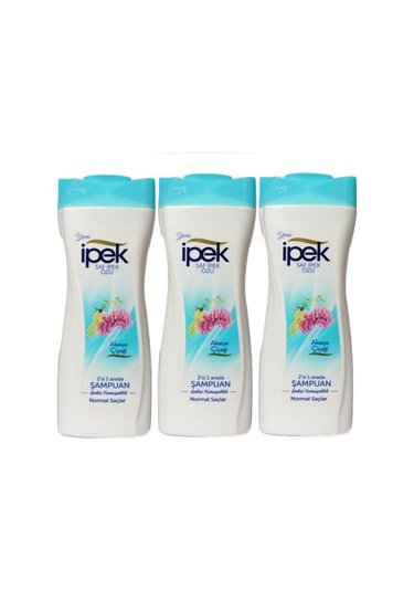 İpek 2 si 1 Arada Akasya Çiçeği Özlü Normal Saçlar için Şampuan 480 ML x 3