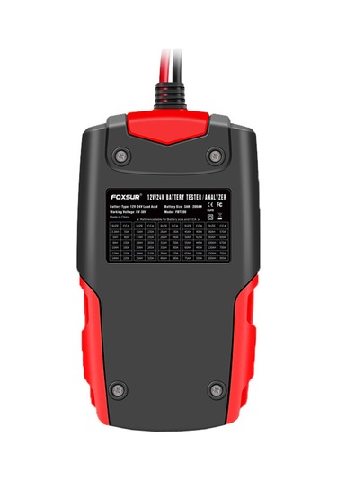 Lemestar "profesyonel Akü Test Cihazı - Hızlı Cca, Voltaj Ve Direnç Ölçümü, Geniş Uyumluluk"