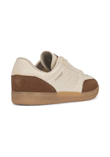 Günlük Unisex Sneaker Bağcıklı Dikiş Detaylı Oval Burun Tırtıklı Taban Hafir Spor Ayakkabı 353 Bej Taba Bej - Taba Günlük Unisex Sneaker Bağcıklı Dikiş Detaylı Oval Burun Tırtıklı Taban Hafir Spor Ayakkabı 353 Bej Taba Bej - Taba