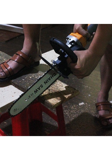 Sones Hilda Power Tool Açı Taşlama Makinesi Alt İstasyon Zincir Testere Cilalama Makinesi Testere Dönüştürücüyü Değiştirmek İçin