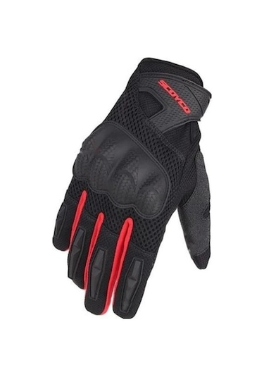 Scoyco Mc-58 Yazlık Motosiklet Eldiveni Kırmızı Eldiven (498095123)