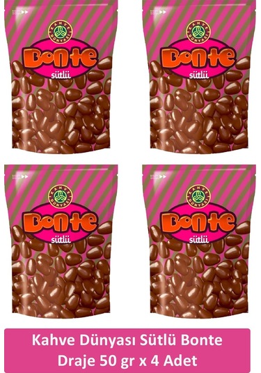 Kahve Dünyası Sade Bonte 4 x 50 G