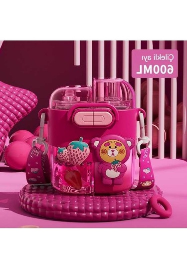 Pazly Sevimli Dizgi Film Çiftçi Büyük Kapasiteli Kırmızı Fincan Kırmızı