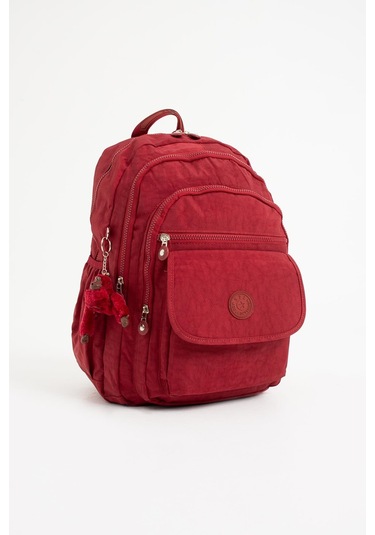 Ultra Hafif Çok Cepli Su Geçirmez Sırt Çantası Kırmızı Model:571-2a - Kırmızı