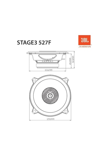 Jbl Stage 3 527f 13cm Hoparlör Takımı