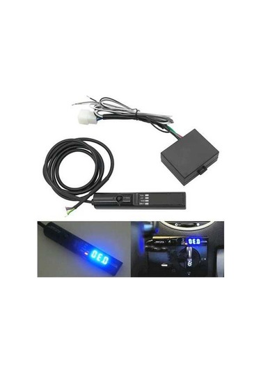 Wondernest Nave Turbo İçin Apex Evrensel Mavi Led Otomatik Zamanlayıcı Siyah