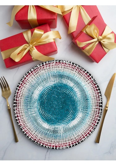 Nd Plej Tek Kullanımlık Çatal Bıçak Takımı Tabaklar Ve Bardaklar, Seramik Mavi. 445209062 100 adet