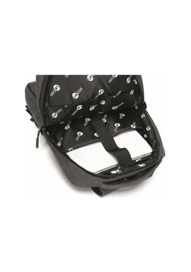 Lecoo Bg01 15,9 İnç Laptop Bölmeli Çok Fonksiyonlu Sırt Çantası Siyah