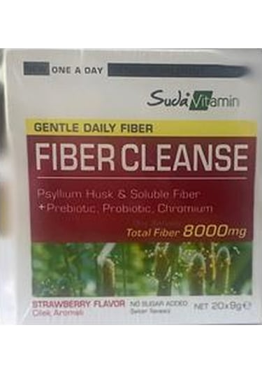 Suda Vitamin Fiber Cleanse 9 gr 20'li