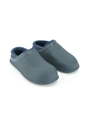 Gezer Erkek Kışlık Eva İçi Peluşlu Sessiz Taban Ev Bahçe Terlik Gt5kmm.15336.00.013.2f Lacivert