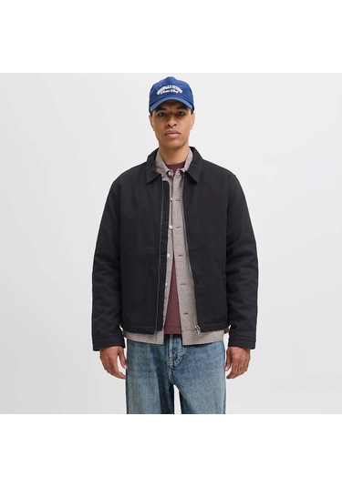 Jack & Jones Dover Worker Erkek Siyah Ceket 12278797-b Siyah