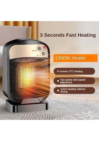 Jialan 1200 W Taşınabilir Elektrikli İsıtıcı Rw
