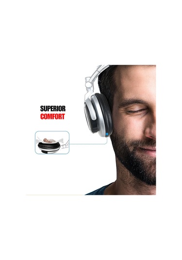 Lemestar Senıcc St-80 Profesyonel Dj Kulaklığı - 50mm Sürücü, 3.5mm/6.5mm Adaptörlü, Yüksek Ses Kalitesi