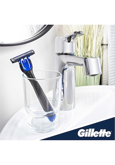 Gillette Blue3 Sensor Hybrid Tıraş Makinesi + Yedek Tıraş Bıçağı 9'lu