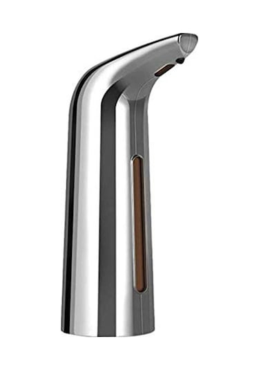 Lemestar Otomatik Endüksiyon Sabun Dispenseri, 400ml Büyük Kapasite, Dokunmadan Sağlıklı, Ipx6 Su Geçirmez, Hızlı Tepki, Abs+pc Plakalı, Pil İle Çalışır Pil Dahil Değil Gümüş