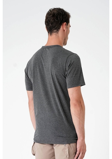 Mecanık Casual Neo Organic T-shirt Koyu Gri