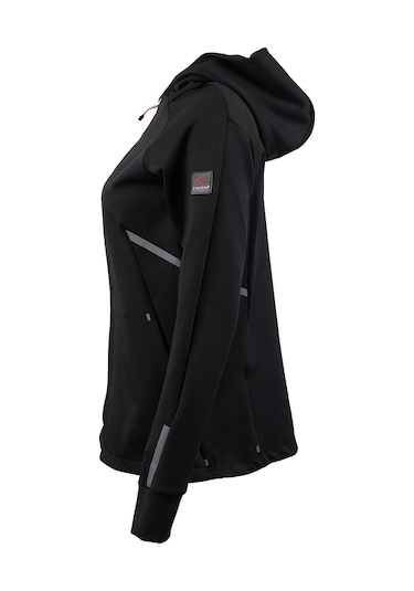 Cresta Outdoor Reflektör Baskılı Kapüşonlu Kadın Hafif Ceket