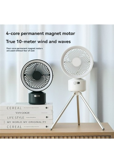 Jzcat- Trend Ön Çizgisi Kamp Fanı Ve Aydınlatma 2'si 1 Arada -