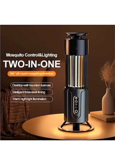 Jialan Şarj Edilebilir Sivrisinek Katili Lamba Böcek Sinek