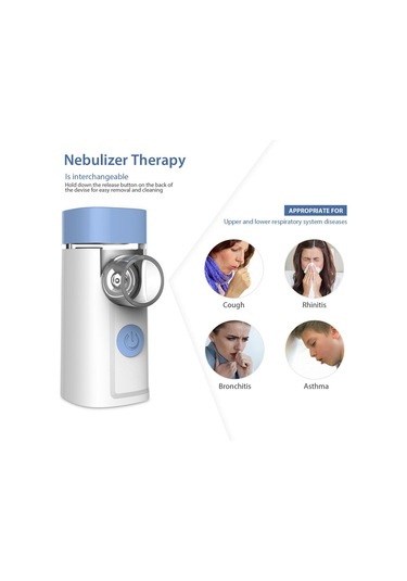 Feellife Pro Nebulizator El Tipi Mini Mobil Şarjlı Sessiz Mesh