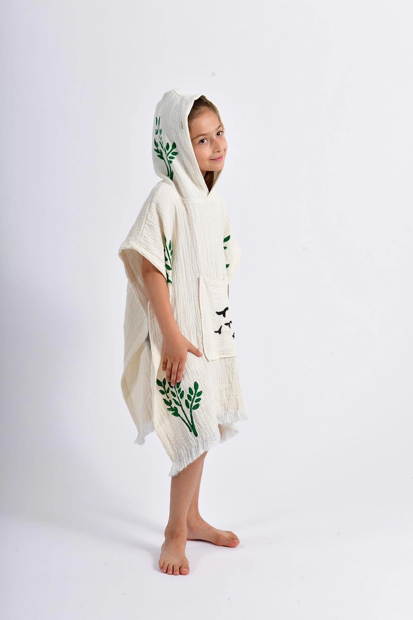 Brandsmithshop Sunset Sipirit Anne Çocuk Kimono Panço Set Çok Renkli