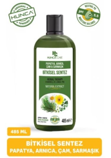 Papatya, Arnica, Çam Ve Sarmaşık İçerikli Bitkisel Şampuan, 485 Ml Tüm Saç Tipleri