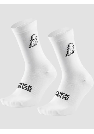 Rockbros Uzun Spor Tayt Çorapları 442914758 Beyaz