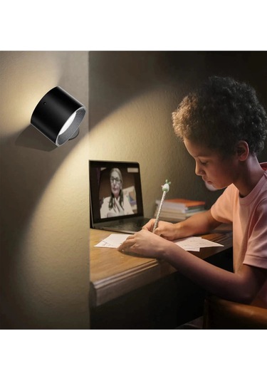 Uzaktan Kumandalı Duvar Lambası Usb Şarjlı 360 Dönebilen Manyetik Esnek Askılı Okuma Lambası Çok Renkli Uzaktan Kumandalı Duvar Lambası Usb Şarjlı 360 Dönebilen Manyetik Esnek Askılı Okuma Lambası Çok Renkli