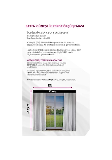 Donatti Beyaz Saten Güneşlik Düz Dikiş Beyaz