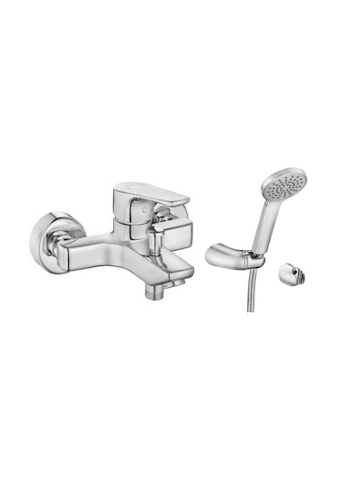 Eca Niobe 482 Banyo Bataryası + Eca Spil Mafsallı Duş Seti Set 2'li Krom