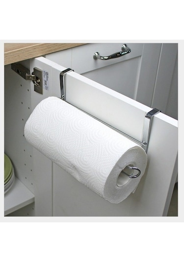 Paslanmaz Kağıt Havluluk Mutfak Kağıt Havlu Askısı Havlu Askılığı Krom