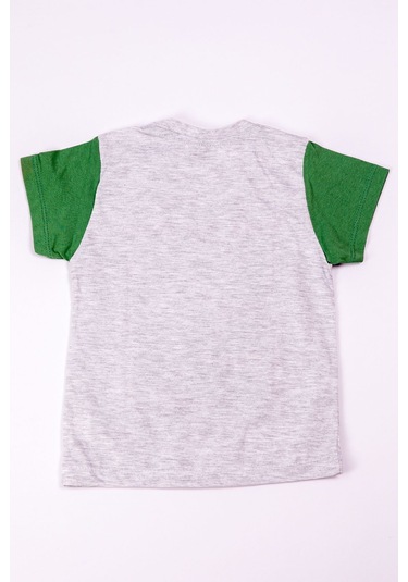 Hçm Erkek Çocuk Tshirt Baskılı A30 Gri
