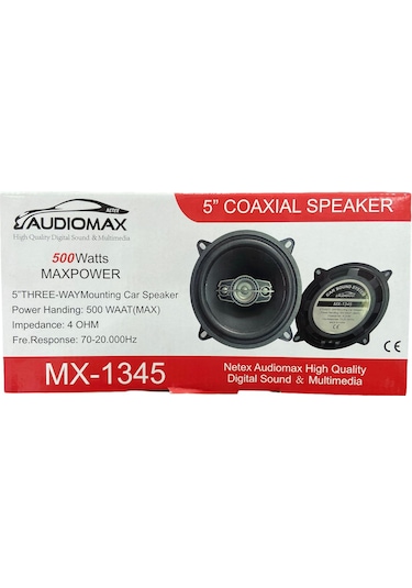 Audıomax Mx 1345 .13 Cm Oto Hoparlör Fiyatları ve Özellikleri