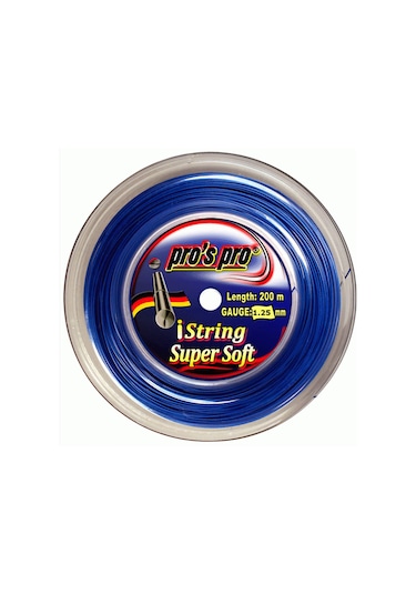 Pros Pro İstring Süper Soft 1,25 MM Rulo Raket Kordajı 200 Metre