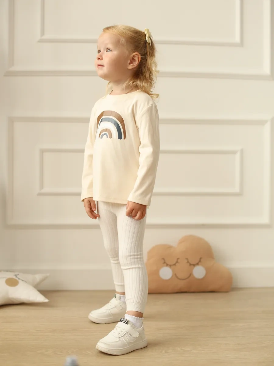 Liwen Kids Bebek İçin Uzun Kollu Çocuk Kazak Sweatshirt 179848728 Açık Bej
