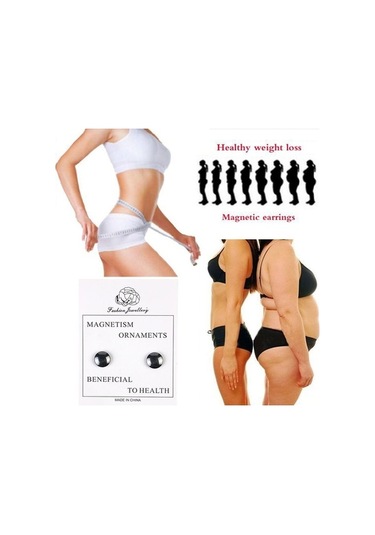 Flybuy 3 Çift Akupunktur Küpe: Sağlık Ve Estetik Masaj Küpeleri Orta Boy