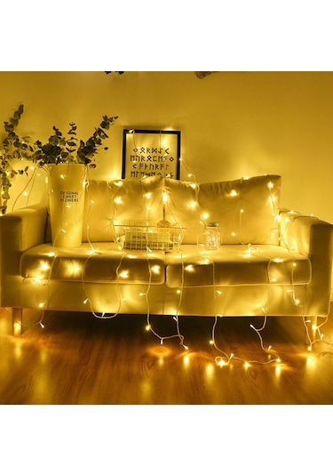 Neevoyu 4m 40 Led Usb Isınma Beyazı Noel Dekorasyon Işık Zinciri - Esnek Tel, Enerji Tasarruflu, Ev Bahçe Parti Için Sıcak Beyaz